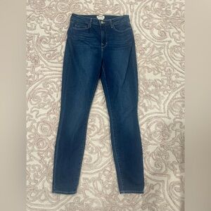 L'AGENCE Dark Blue Skinny Jeans